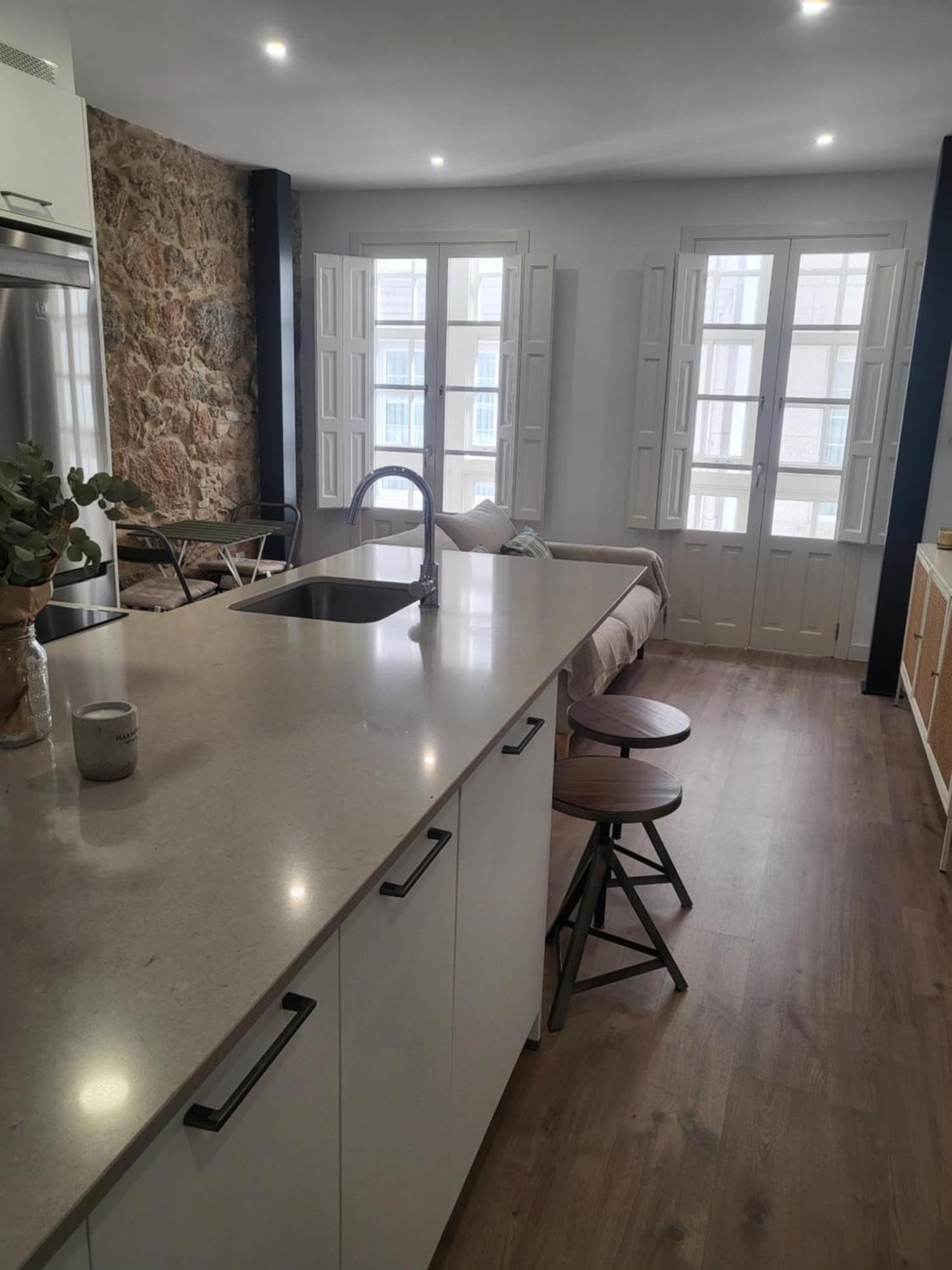 Appartamento Preciosa Vivienda En El Centro De La Ciudad La Coruña Esterno foto